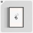 アートポスター-Elk from Yachting in the Arctic Seas
 - 大英図書館 Poster.