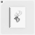 アートメモ帳-Elk from Yachting in the Arctic Seas
 - 大英図書館 Memo.