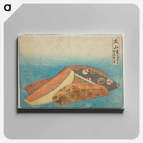 アートパネル-Hokusai's comb - 葛飾 北斎 Canvas.