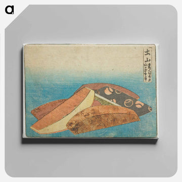 Hokusai's comb - 葛飾 北斎 Canvas.