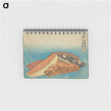 Hokusai's comb - 葛飾 北斎 Memo.