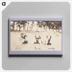 アートパネル-Three Women on a Beach
 - セントルイス美術館 Canvas.