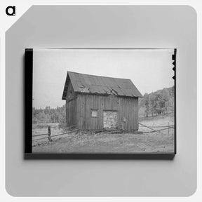 アートパネル-Chamisal Adobe Replastering
 - ラッセル リー Canvas.