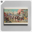 アートパネル-Army Assault on Taiwan
 - セントルイス美術館 Canvas.