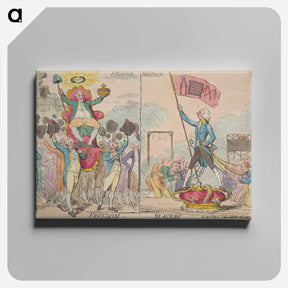 アートパネル-Freedom (France) - Slavery (Britain)
 - イェール大学アートギャラリー Canvas.