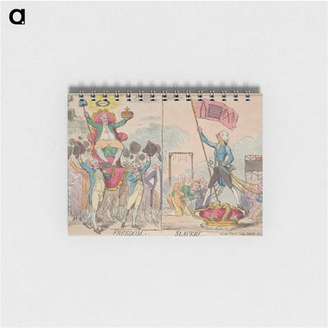 アートメモ帳-Freedom (France) - Slavery (Britain)
 - イェール大学アートギャラリー Memo.