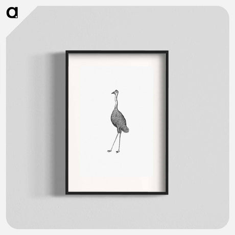 アートポスター-Emu from An Account of the English Colony in New South Wales
 - 大英図書館 Poster.