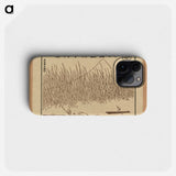 Hokusai's 36 views of Mount Fuji - 葛飾 北斎 Phone Case.