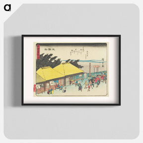 アートポスター-Chiryū
 - 歌川 広重 Poster.