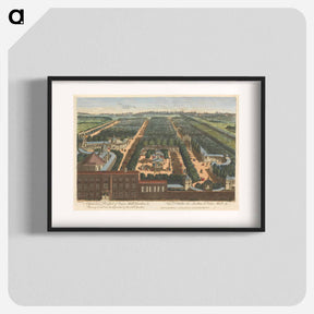 アートポスター-A General Prospect of Vaux Hall Gardens, Shewing at one View the disposition of the whole Gardens
 - イェール大学アートギャラリー Poster.