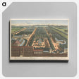 アートパネル-A General Prospect of Vaux Hall Gardens, Shewing at one View the disposition of the whole Gardens
 - イェール大学アートギャラリー Canvas.
