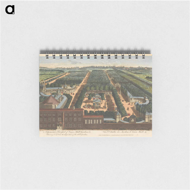 アートメモ帳-A General Prospect of Vaux Hall Gardens, Shewing at one View the disposition of the whole Gardens
 - イェール大学アートギャラリー Memo.
