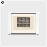 アートポストカード-Man Bearing Load
 - エドワード マイブリッジ Postcard.