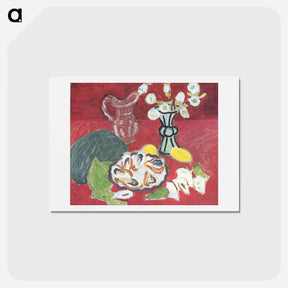 アートポストカード-Still Life with Shellfish - アンリ マティス Postcard.