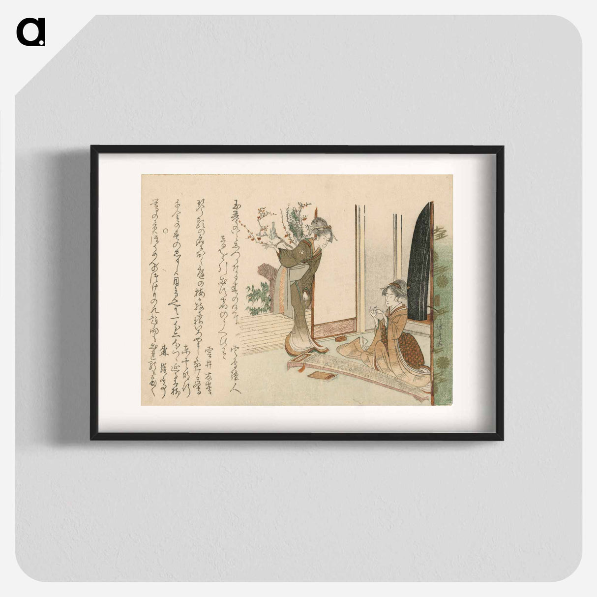 アートポスター-Hokusai's woman - 葛飾 北斎 Poster.