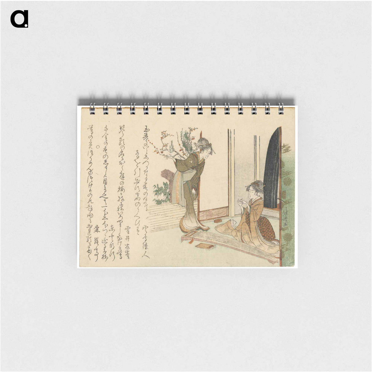 Hokusai's woman - 葛飾 北斎 Memo.