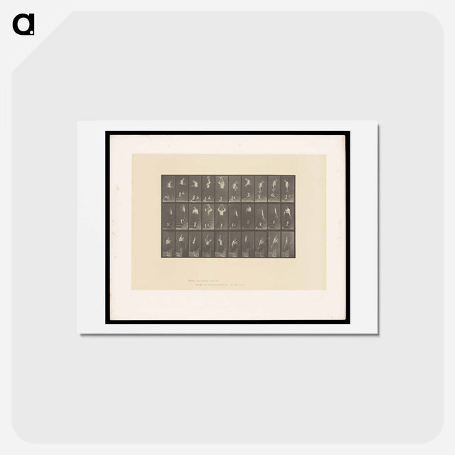 アートポストカード-Woman with Bowl and Water Jar
 - エドワード マイブリッジ Postcard.