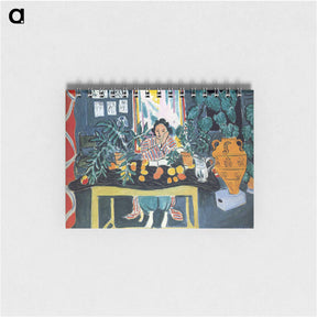 アートメモ帳-Interior with Etruscan Vase - アンリ マティス Memo.