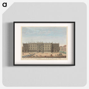 アートポスター-The Front of the Palace of the King of Prussia
 - イェール大学アートギャラリー Poster.