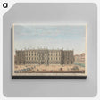 アートパネル-The Front of the Palace of the King of Prussia
 - イェール大学アートギャラリー Canvas.