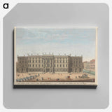 アートパネル-The Front of the Palace of the King of Prussia
 - イェール大学アートギャラリー Canvas.