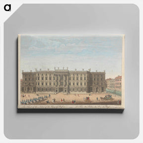 アートパネル-The Front of the Palace of the King of Prussia
 - イェール大学アートギャラリー Canvas.