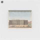 アートメモ帳-The Front of the Palace of the King of Prussia
 - イェール大学アートギャラリー Memo.