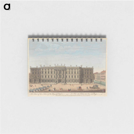アートメモ帳-The Front of the Palace of the King of Prussia
 - イェール大学アートギャラリー Memo.
