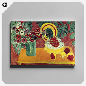 アートパネル-Pineapple and Anemones - アンリ マティス Canvas.