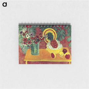 アートメモ帳-Pineapple and Anemones - アンリ マティス Memo.