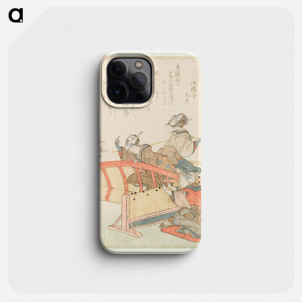 Bamboo screen shell Sudaregai from A comparison of Genroku poems and shells - 葛飾 北斎 Phone Case.