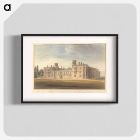 アートポスター-South East View of Castle Ashby, Northamptonshire; the Seat of the Marquis of Northampton
 - イェール大学アートギャラリー Poster.
