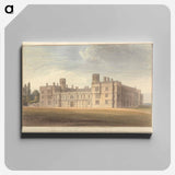 アートパネル-South East View of Castle Ashby, Northamptonshire; the Seat of the Marquis of Northampton
 - イェール大学アートギャラリー Canvas.