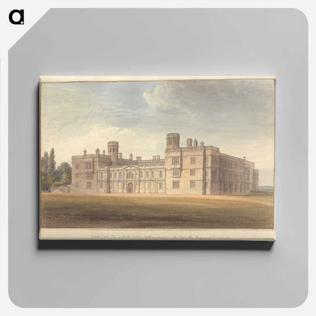 アートパネル-South East View of Castle Ashby, Northamptonshire; the Seat of the Marquis of Northampton
 - イェール大学アートギャラリー Canvas.