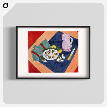 Still Life with Oysters - アンリ マティス Poster.