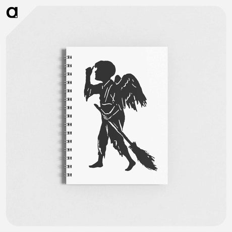 アートメモ帳-Ragged Angel with a Broomstick
 - 大英図書館 Memo.