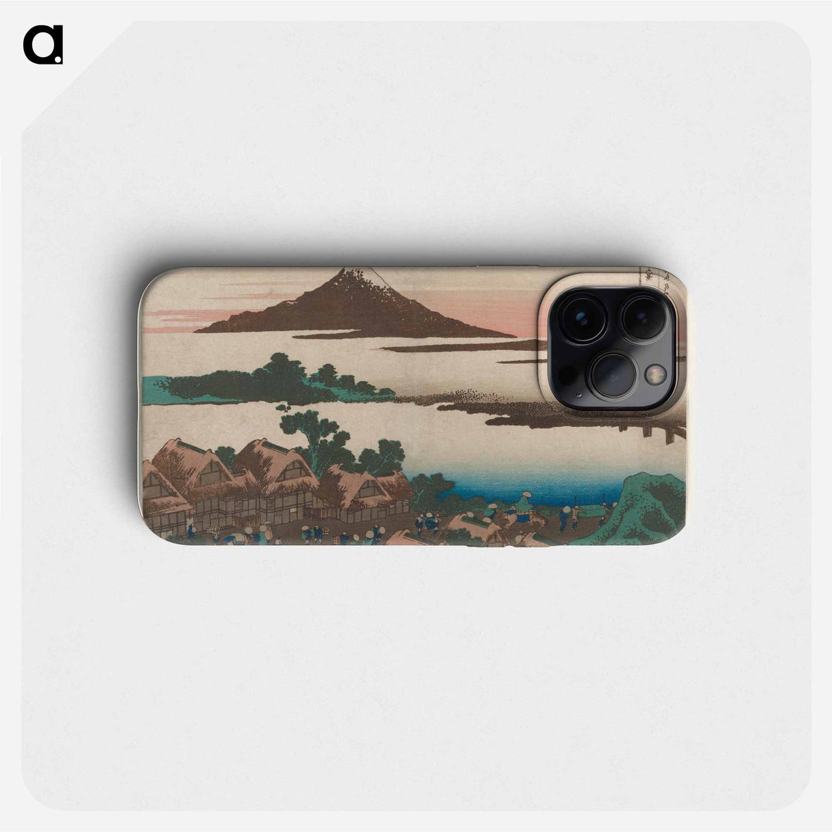 Dawn at Isawa in Kai Province - 葛飾 北斎 Phone Case.