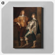 アートパネル-Lords John and Bernard Stuart
 - セントルイス美術館 Canvas.