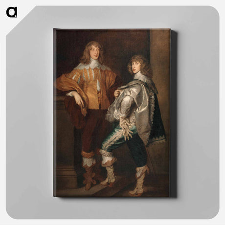 アートパネル-Lords John and Bernard Stuart
 - セントルイス美術館 Canvas.