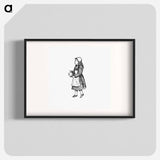 アートポスター-Peasant Girl from Sunshine and Sea
 - 大英図書館 Poster.