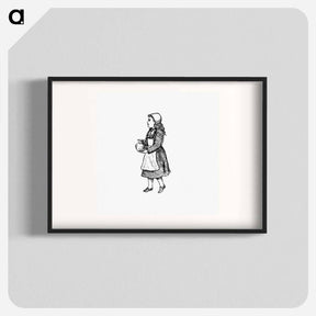 アートポスター-Peasant Girl from Sunshine and Sea
 - 大英図書館 Poster.