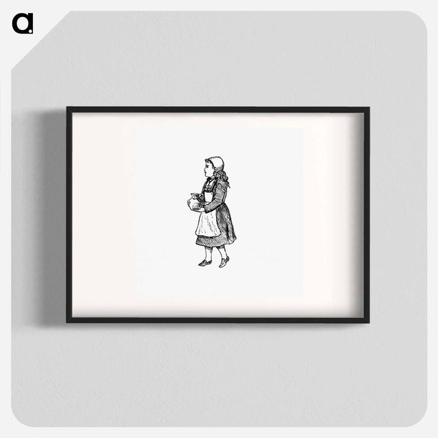 アートポスター-Peasant Girl from Sunshine and Sea
 - 大英図書館 Poster.