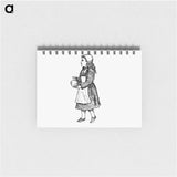 アートメモ帳-Peasant Girl from Sunshine and Sea
 - 大英図書館 Memo.