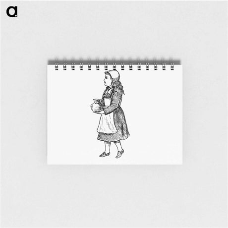 アートメモ帳-Peasant Girl from Sunshine and Sea
 - 大英図書館 Memo.