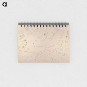アートメモ帳-Reclining Nude (The Painter and his Model) - アンリ マティス Memo.