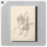 アートパネル-Turbaned Cavalryman on a Horse
 - イェール大学アートギャラリー Canvas.