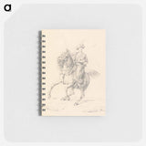 アートメモ帳-Turbaned Cavalryman on a Horse
 - イェール大学アートギャラリー Memo.