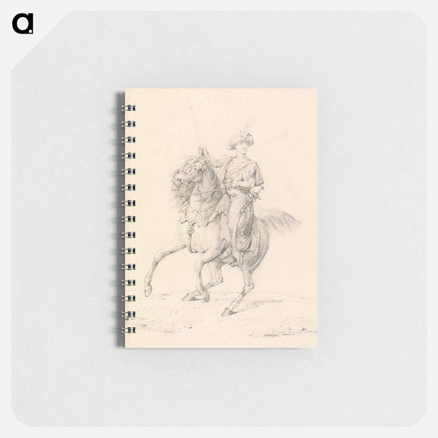 アートメモ帳-Turbaned Cavalryman on a Horse
 - イェール大学アートギャラリー Memo.