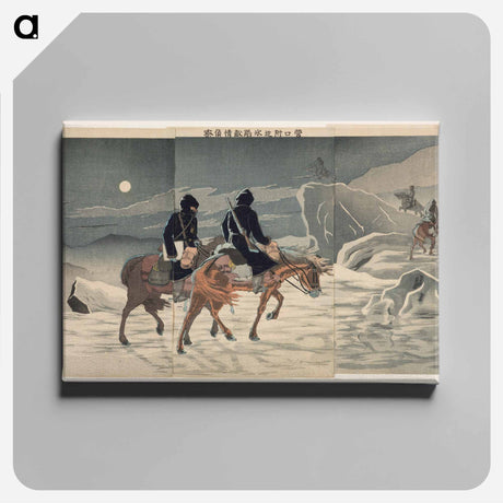 アートパネル-Scouting Enemy Movements on the Ice
 - セントルイス美術館 Canvas.