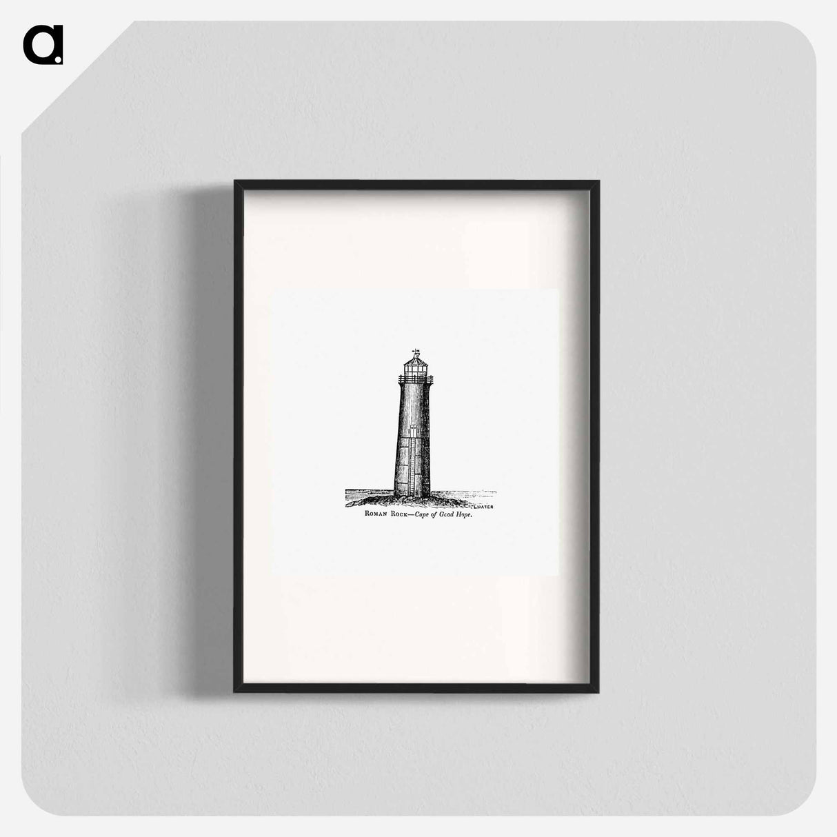アートポスター-Roman Rock, Cape of Good Hope
 - 大英図書館 Poster.